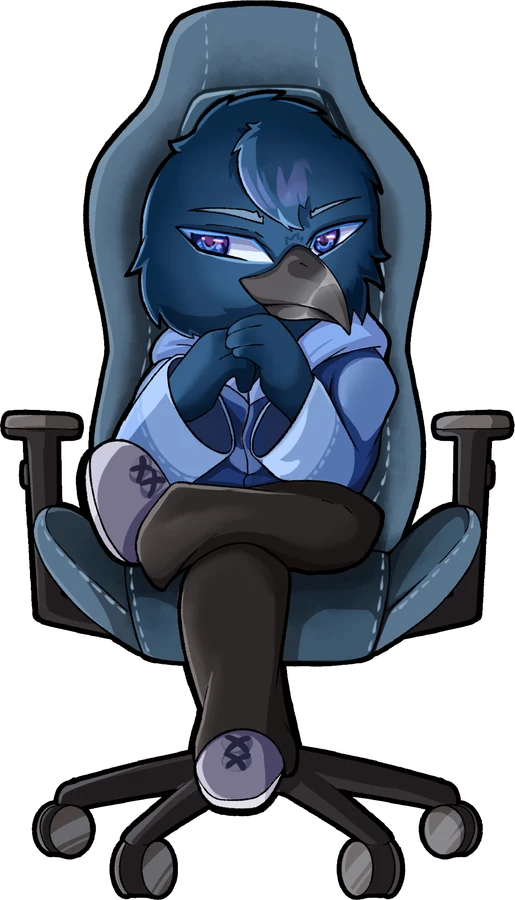 Das BITCROW-Maskottchen